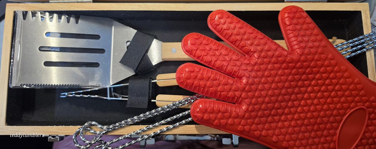 BBQ Grill Utensil Set (personalized engraving)