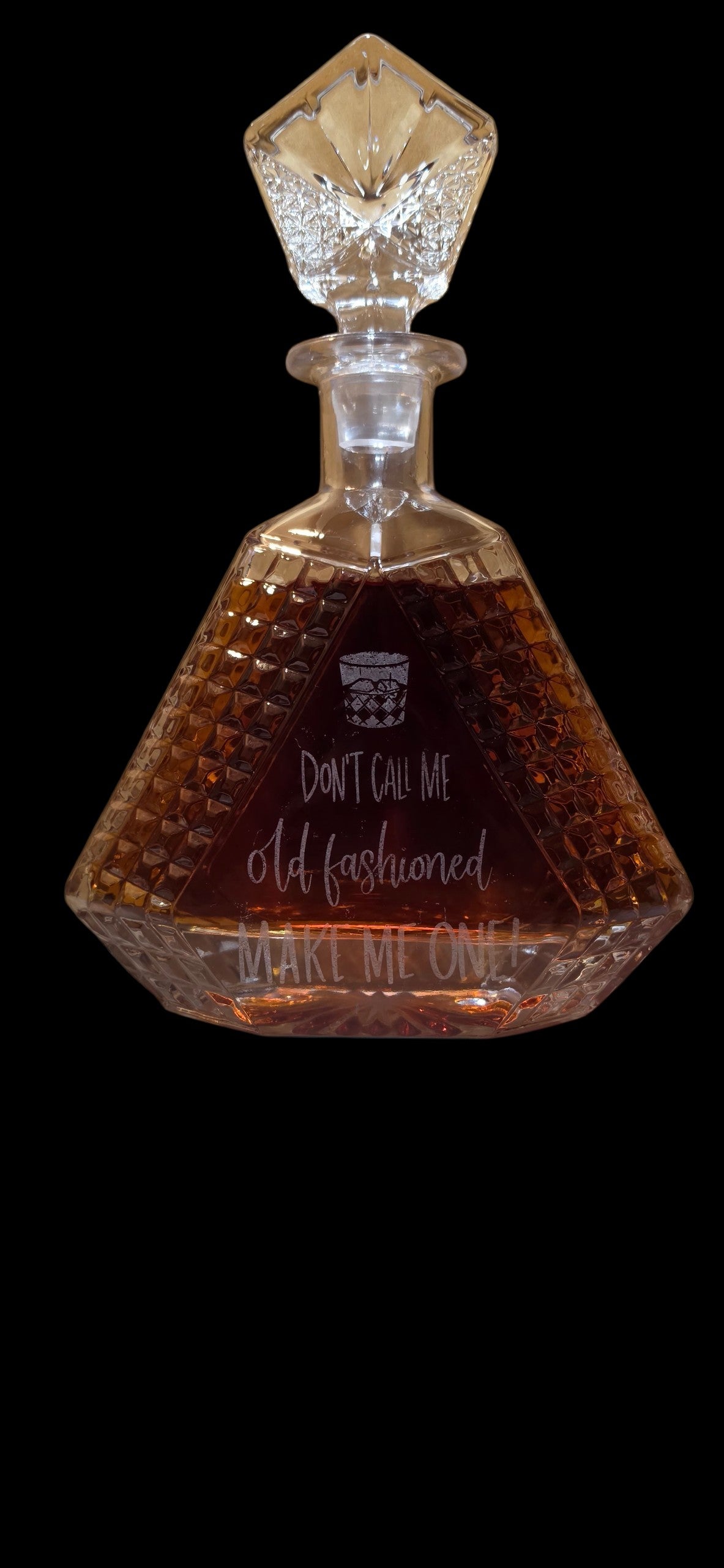 Whiskey Decanter (Custom Etched)
