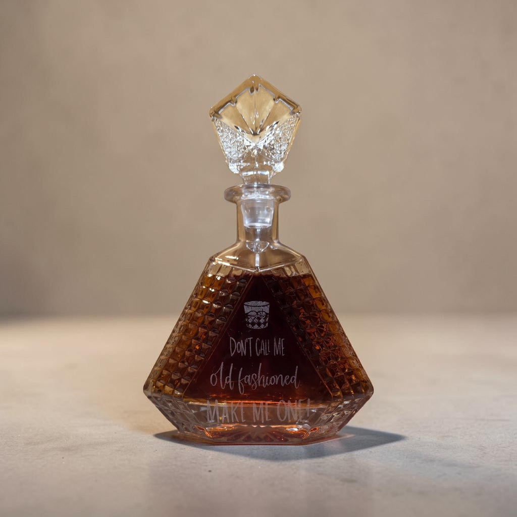 Whiskey Decanter (Custom Etched)