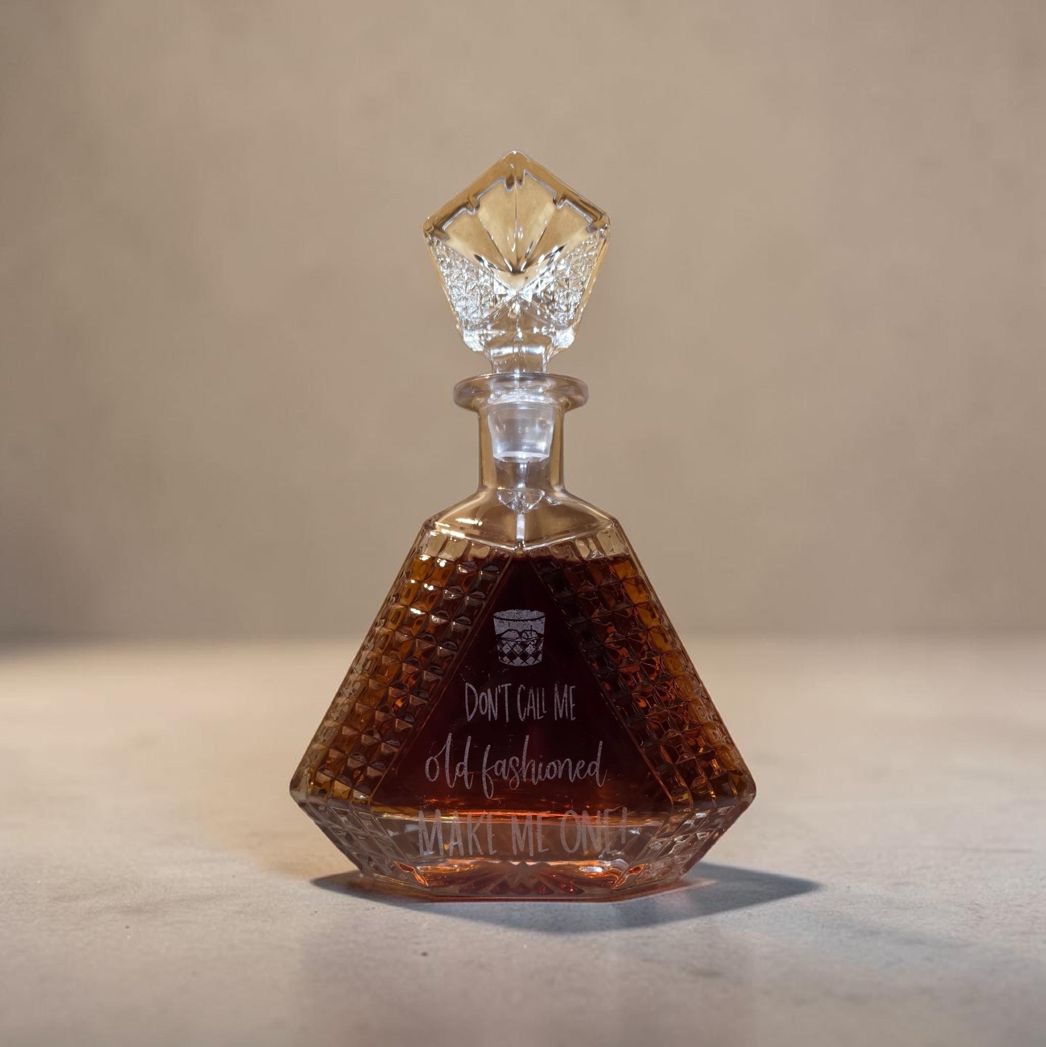 Whiskey Decanter (Custom Etched)