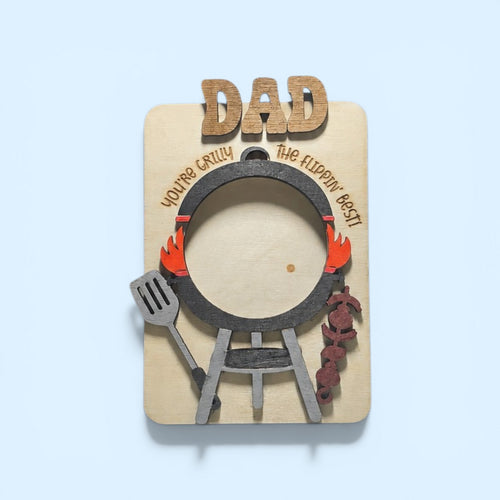 Grillmaster Daddy Picture Frame